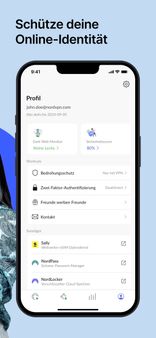 NordVPN Bildschirmfoto