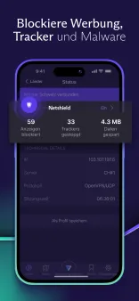 Proton VPN Bildschirmfoto