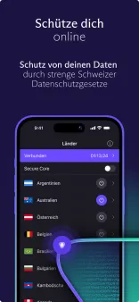 Proton VPN Bildschirmfoto