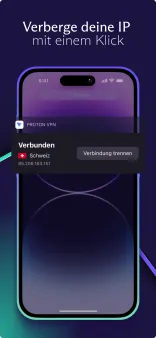 Proton VPN Bildschirmfoto