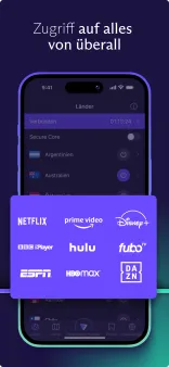 Proton VPN Bildschirmfoto