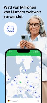 NordVPN Bildschirmfoto